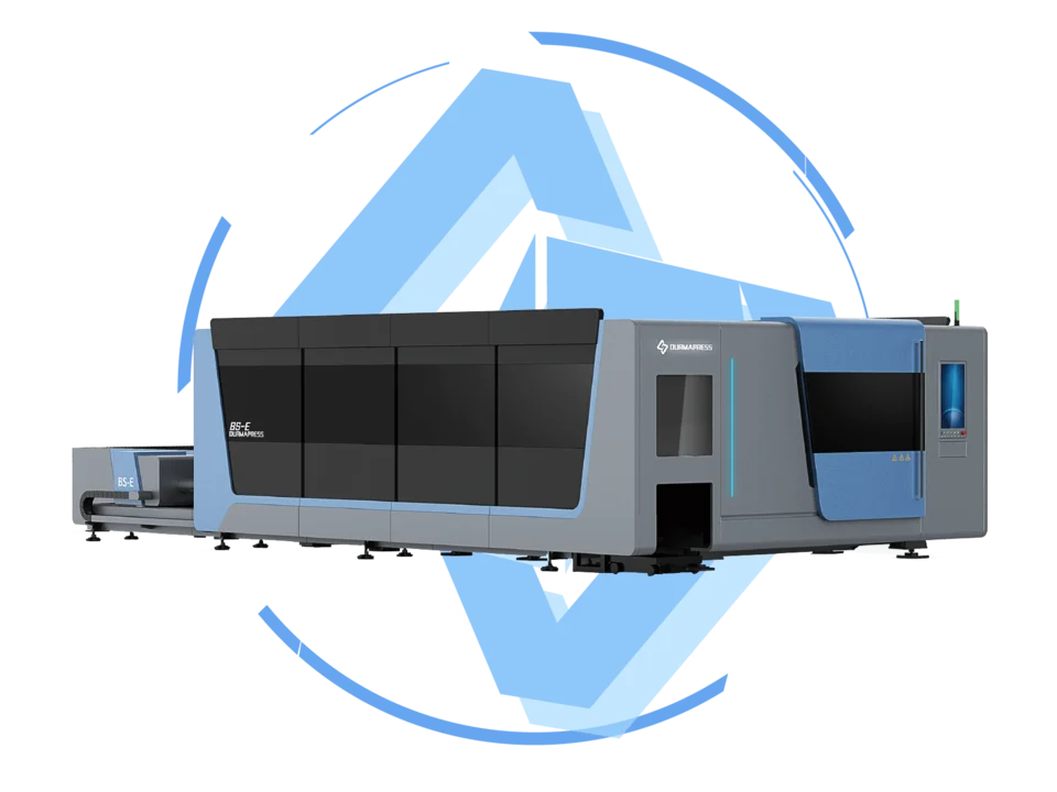 Fiber laser cutting machine production